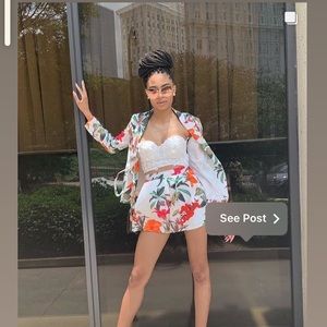 Shorts suit set (Jacket and shorts)